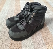 Buty na platformie H&M czarne 39