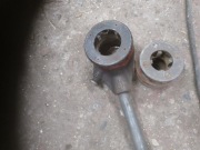 Głowice szybkowymienne HT 1 1/4 cala, Virax 2 cale z uchwytem Ridgid