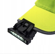 LATARKA LED CZOŁOWA LAMPKA DO CZAPKI Z DASZKIEM PA72 PORTWEST