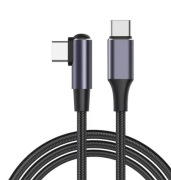 Solidny kabel USB typu C 2.4A do szybkiego ładowania 1,2 metra w oplocie