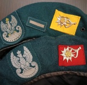 Oryg. Kolekcja. 2x Berety Podhalanczykow. Lata 90.