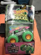 Hot wheels monster trucks scirpedo nowy resorek autko 