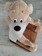 Fotelik pluszowy miś