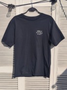 Męski tshirt Wrangler, czarny, S, stan dobry 