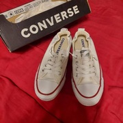 Converse,  Chuck Taylor, białe trampki rozm.37