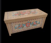 Stary niciak pięknie zdobiony, Vintage lata 60