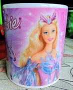 Nowy Kubek Ceramiczny Barbie prezent dla dziewczynek