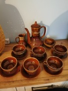 Serwis zestaw kawowy "KASIA" MIROSTOWICE Sadulski Porcelit PRL