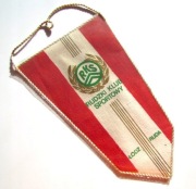 Proporczyk RKS Rudzki Klub Sportowy Łódź Ruda Herb