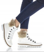 Buty botki damskie skóra ekologiczna r.42,wkł.27,3cm