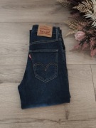 Levi's mile high skinny W24 L30 Ciemny jeans