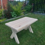 Sosnowy Stolik Na Balkon Lub Taras