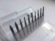 Zestaw frezów 3.175 frezy CNC dremel węglik VHM