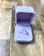 Pierścionek srebrny 19