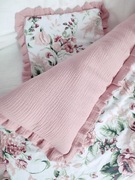 Kołderka z poduszką. Zestaw do wózka, kołyski,kosza Mojżesza.