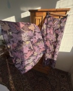 Szerokie, luksusowe spodnie jedwab palazzo Agent Provocateur XS 