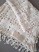 Szalik ażurowy boho