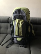 plecak turystyczny trekkingowy RAUL 55 litrów Hi-Tec zielony