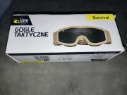 Gogle taktyczne piaskowe 