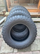 4x Opona BFGoodrich M/T KM2 255/75R17 DOT 2021, używana 10mm