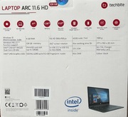 Laptop techbite Arc 11,6" N4020 4 GB 128 GB czarny