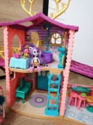 Mega wielki zestaw enchantimals domek i lodziarka.