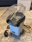 Maszyna do robienia popcornu domowa 1200w urządzenie beztłuszczowe