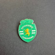 Pin Sporting Lizbona metalowa przypinka kibic, football Ronaldo prezent