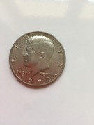 1/2dolaraUSAKennedy1972,śr.3,61cm,w.11,34g.st.1