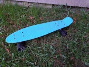 Deskorolka duża 56cm turkusowa fiszka