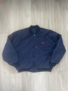 Vintage kurtka Nike 90s dwustronna bomberka XL Big Swoosh