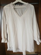 Bluzka Made in Italy L/XL beż bawełna 100% LEKKA