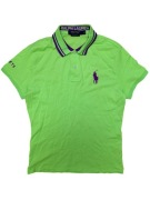 Zielona koszulka z krótkim rękawem polo ralph lauren retro golf nike