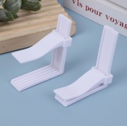 KLIPSY SPINKI DO OBRUSÓW OBRUS KLAMRY BIAŁY 4 x