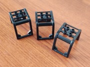 Lego element 64450 czarny, Black do zestawów City