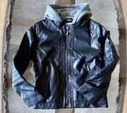 *** H&M ramoneska moto ocieplana r.140 ideał ***