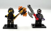 LEGO NINJAGO 112005 figurki Cole njo575 Nindroid njo582