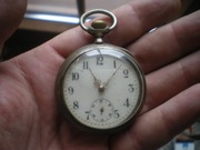 Stary zegarek kieszonkowy-srebro