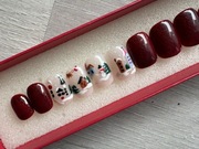 Ręcznie malowane sztuczne paznokcie,press on nails