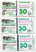 Bilety MPK  Lublin - 3x30min - Normalny /warianty
