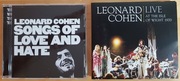 LEONARD COHEN “Songs of Love and Hate” + “Live at the Isle … (CD + box)