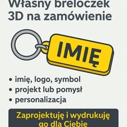 Własny breloczek na zamówienie logo, prezent.