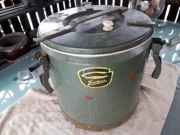 Pojemnik na żywność termos polowy Geithain Thermosflasche z kantyny DDR NRD