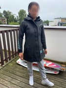 kurtka płaszcz neoprenowy damski Mystic S