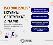 Zdobądź certyfikat ISO 9001:2015 – w rozsądnej cenie!