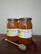 Miód lipowy z własnej pasieki 2025 r.