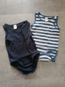 2 sztuki body podkoszulka H&M r. 74 cm