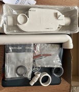 Geberit Syfon naścienny do pralki/zmywarki biały