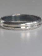 Stara, srebrna obrączka Spółdzielni Warmet 