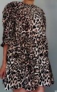 Sukienka w panterkę Papaya, rozmiar L